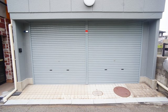 【駐車場】 | 東住吉区湯里3丁目 | シャッターを閉めることもできます♪