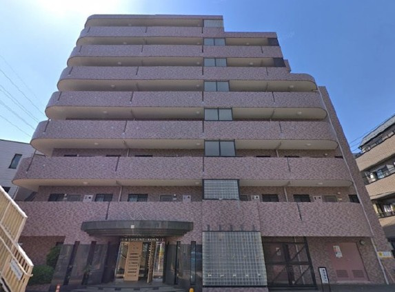 【外観】 | クレッセント高円寺 | 鉄筋コンクリート造のがっちりとした建物。