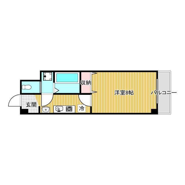 フルハウスの間取り|清潔なロビーです