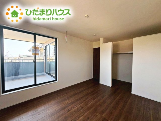 いわき市久之浜町第4　新築戸建　2号棟の寝室|清々しい朝陽が差し込む寝室は、開放感たっぷりで心をリフレッシュしてくれる特別な住空間。家具の配置を自由に楽しむことで、自分だけの快適な居場所を作り出せます！