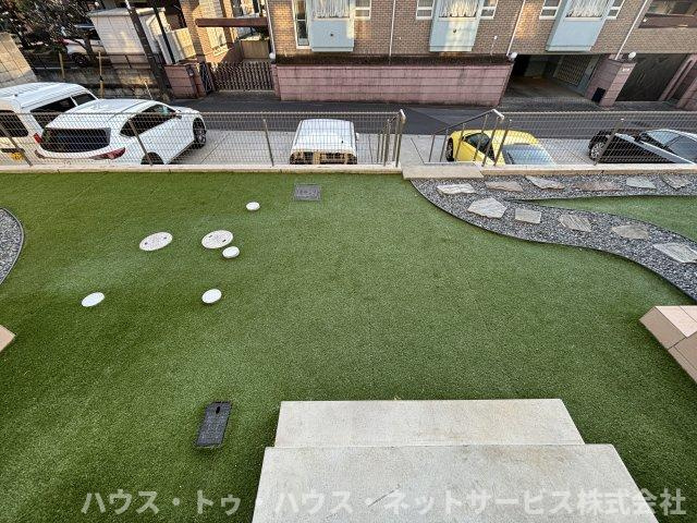 つくしが丘５丁目住宅の庭