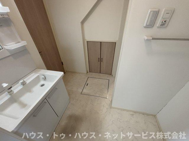 つくしが丘５丁目住宅の洗面所