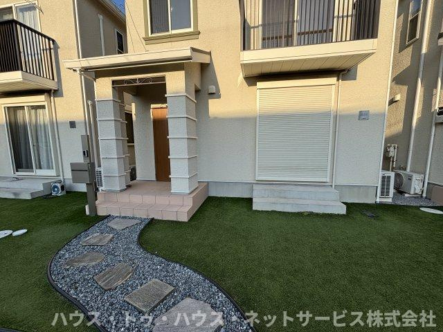 つくしが丘５丁目住宅のエントランス