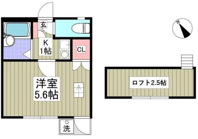 【間取り】 | ヴェルメゾン船橋