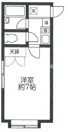 カルチェラタン関の間取り