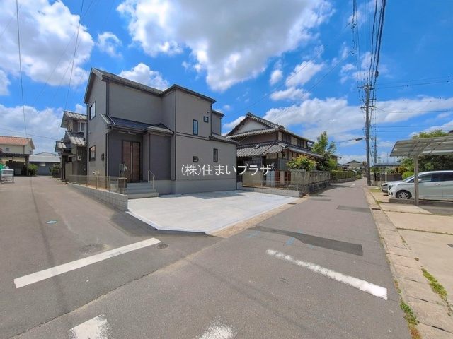 仲介手数料無料）一宮市丹陽町３期A号棟の前面道路含む現地写真|前面道路含む現地写真です