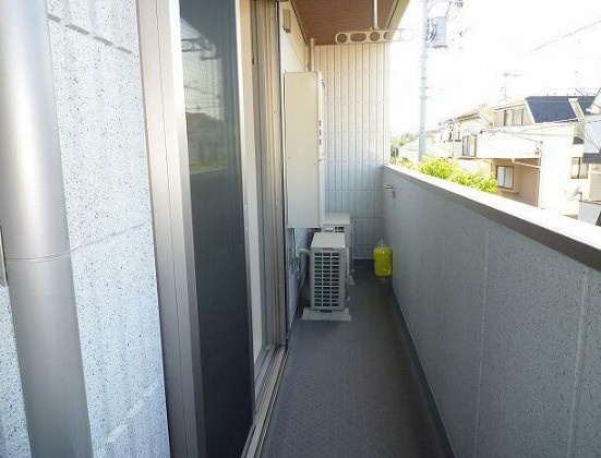 シエロアスールのバルコニー