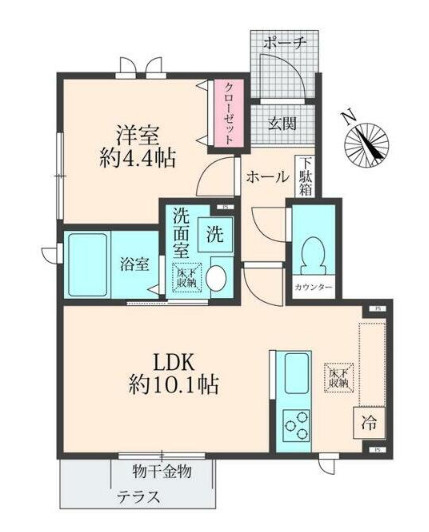 House 千歳船橋の間取り