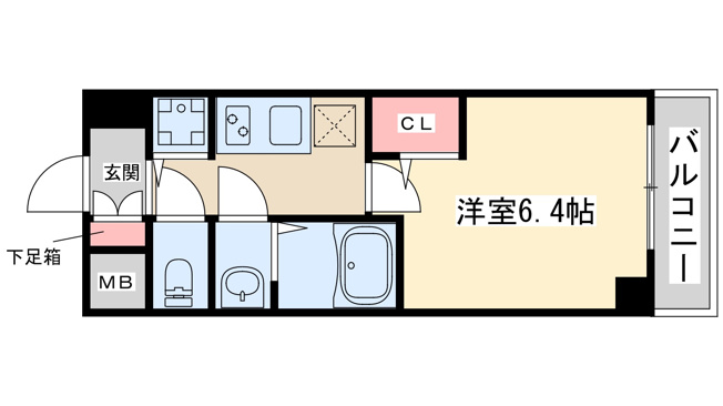 【間取り】 | エスレジデンス江坂