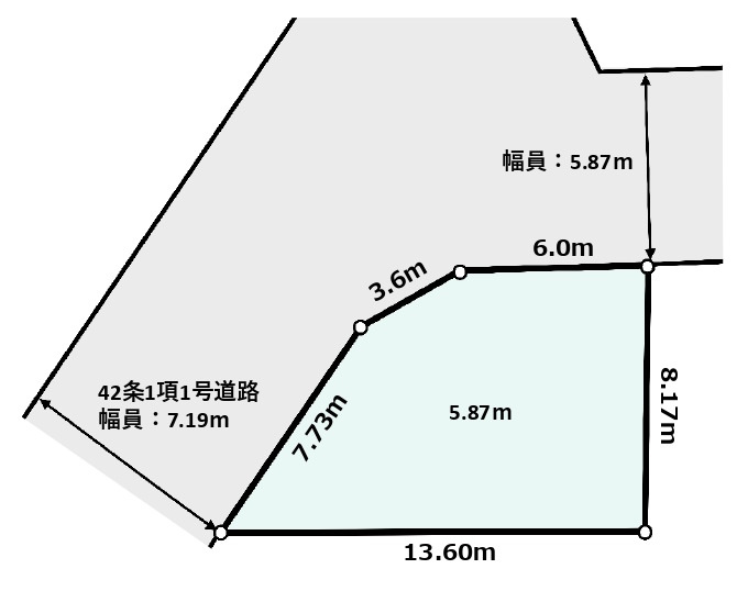敷地面積25坪　売地　ふじみ野市緑ケ丘2丁目