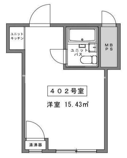 【間取り】 | 新宿三光町ハイム