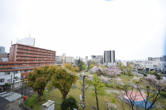 ラ・パレス桜川の展望|ラ・パレス桜川　バルコニーからの眺望