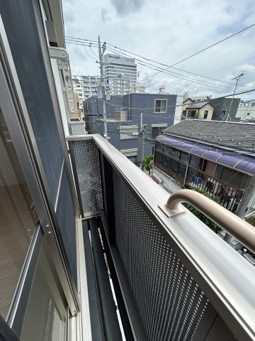 ベルメゾンのバルコニー