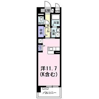 【間取り】 | シカタ　シャンブレットⅠ