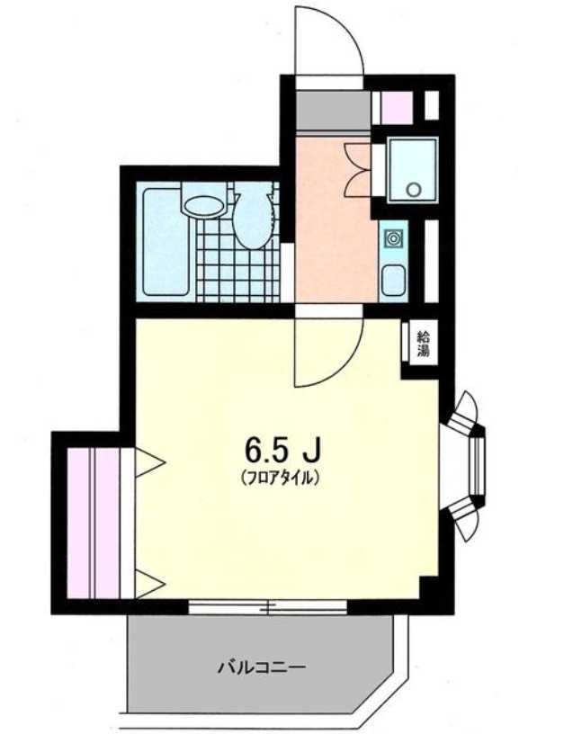 KAMIUMA39　南東角部屋　オートロック　リフォームの間取り
