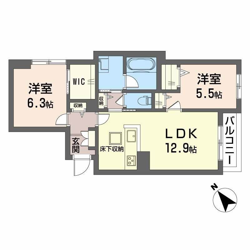 vivace日明の間取り