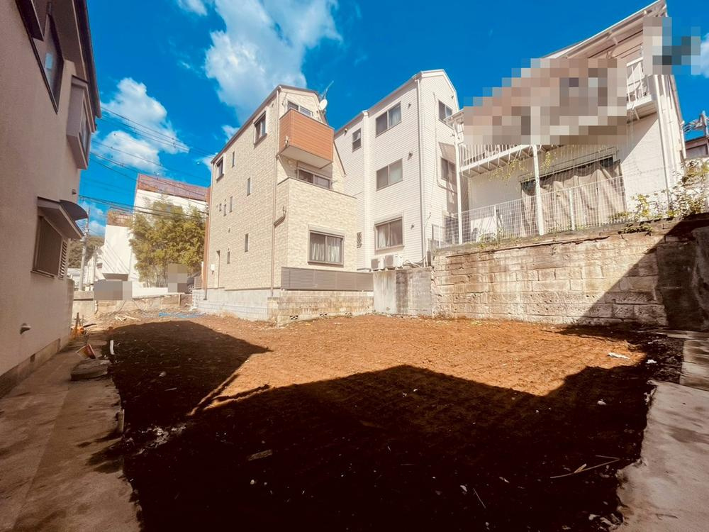 品川区小山台　建築条件なし売地の外観