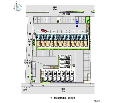 【駐車場】 | レオパレスカメリアひたち野Ⅰ | 画像4