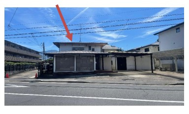 【外観】 | 岩倉南池田町　土地【建築条件無・上物あり】