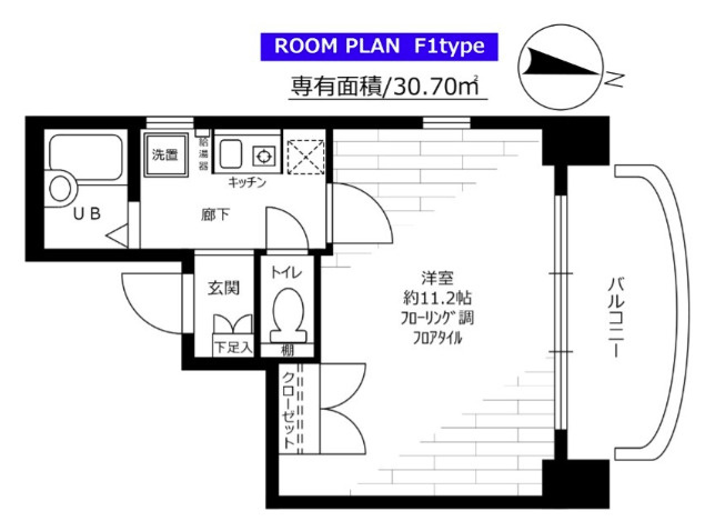 ステージファースト笹塚の間取り