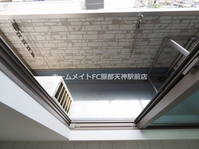 クレセル利倉東Ⅰのバルコニー