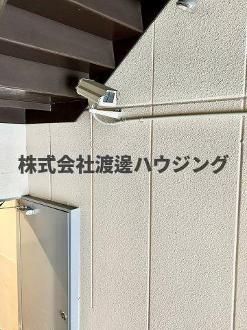 岡本ハイツの設備|防犯カメラ付き