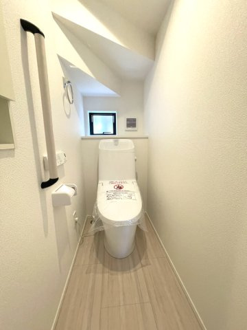 岡山市中区海吉　戸建のトイレ|トイレです。