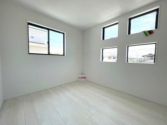 岡山市中区海吉　戸建の洋室|2階洋室です。(5.2帖)