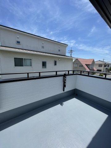 岡山市中区海吉　戸建のバルコニー|日当り良好のバルコニーです。