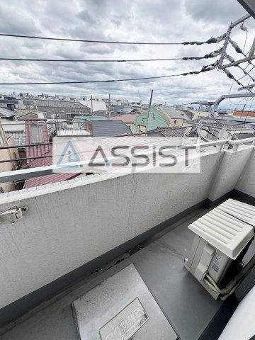 ジェイパーク武蔵小山のバルコニー