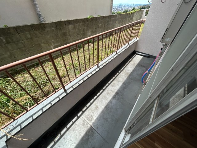 スリール住吉山手のバルコニー