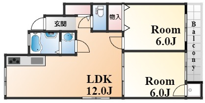 スリール住吉山手の間取り