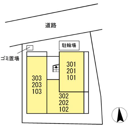 D Paina 桜ヶ丘の区画図