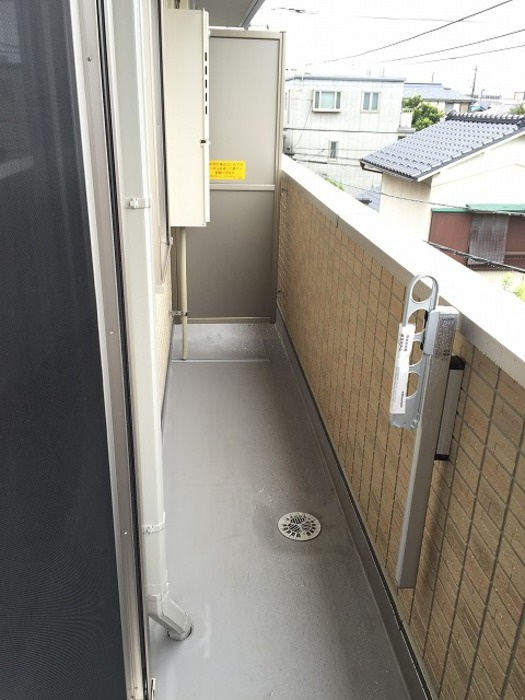 コントレールのバルコニー