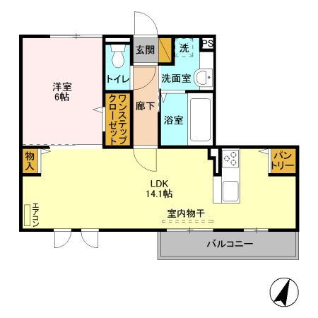 コントレールの間取り