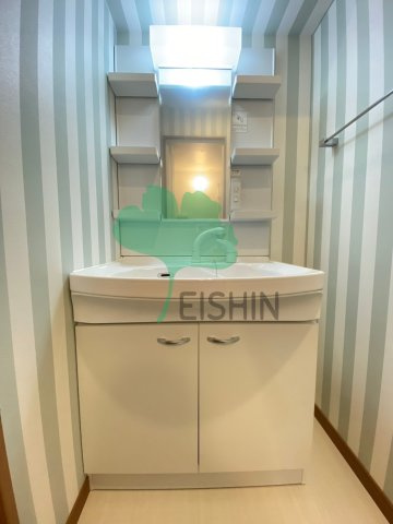 カルム空港南の洗面所|シンプルで使いやすい洗面台です！