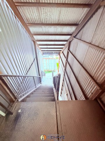 東合川新町店舗のバルコニー