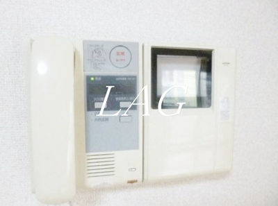 【セキュリティ】 | スカイコート本郷東大前壱番館 | モニター付きインターホンです。