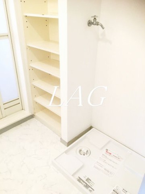 【設備】 | クレッセントサワ | 室内洗濯機置き場です。