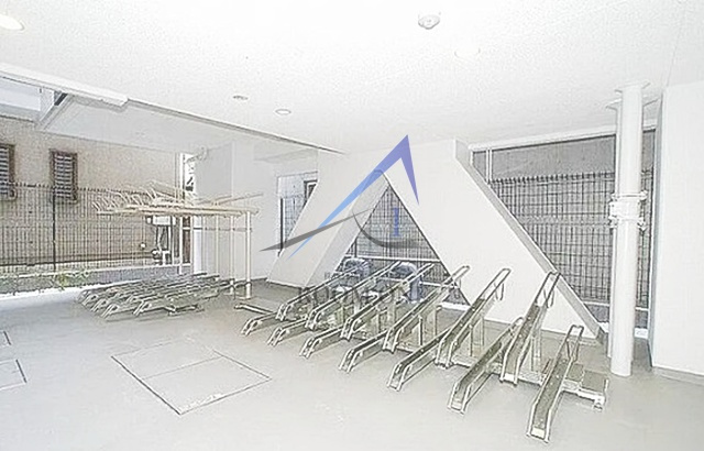 ステージグランデクラマエのその他共用部分|駐輪場です。