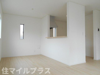 【居間・リビング】 | 郡山市富田町町内新築一戸建て3棟 | 使いやすいリビングです
