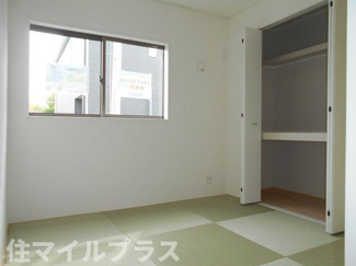 【和室】 | 郡山市富田町町内新築一戸建て3棟 | 和室があると、家にあたたかい雰囲気が生まれます