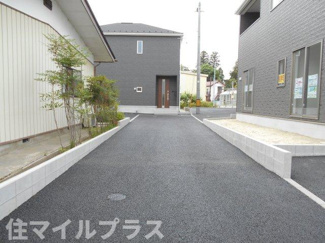 【前面道路含む現地写真】 | 郡山市富田町町内新築一戸建て3棟 | 前面道路含む現地写真です
