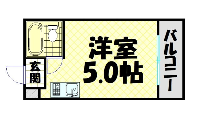 【間取り】 | シャンクレール南堀江