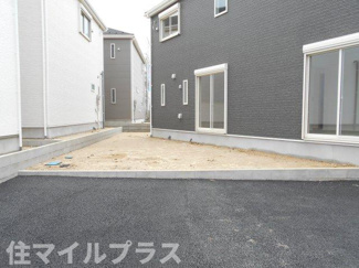 【庭】 | 郡山市安積町笹川新築一戸建て9棟 | お庭が付いています