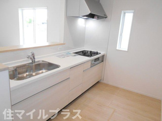 【キッチン】 | 郡山市安積町笹川新築一戸建て9棟 | 使いやすいキッチンです