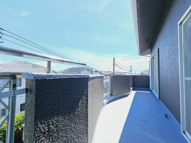 若草町３丁目戸建のバルコニー|■南向きバルコニー