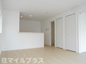 【居間・リビング】 | 郡山市安積町笹川新築一戸建て9棟 | 使いやすいリビングです