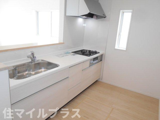 【キッチン】 | 郡山市安積町笹川新築一戸建て9棟 | お料理しやすいキッチンです