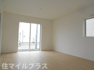 【居間・リビング】 | 郡山市安積町笹川新築一戸建て9棟 | リビングです